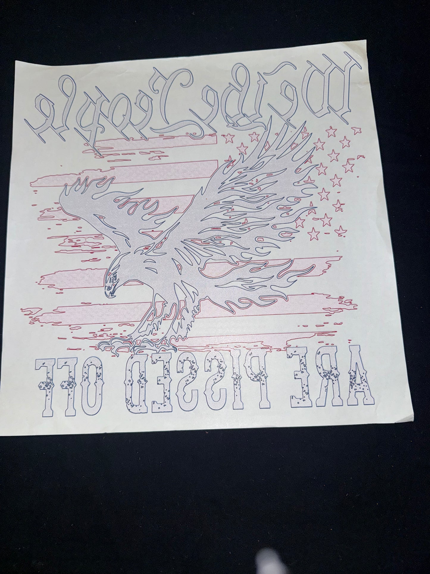 Screen Print Transfer #84 (Destash)