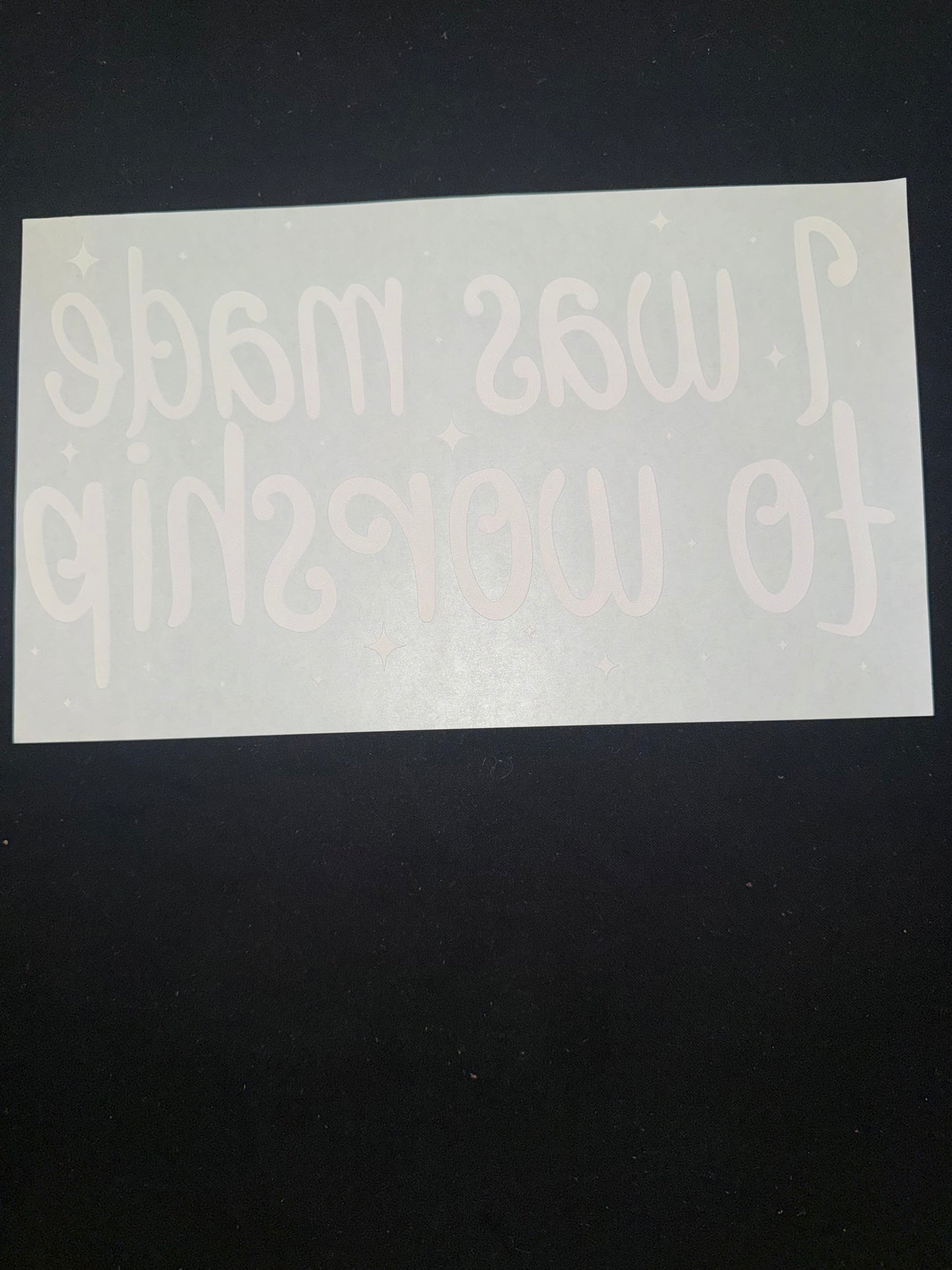 Screen Print Transfer #60 (Destash)