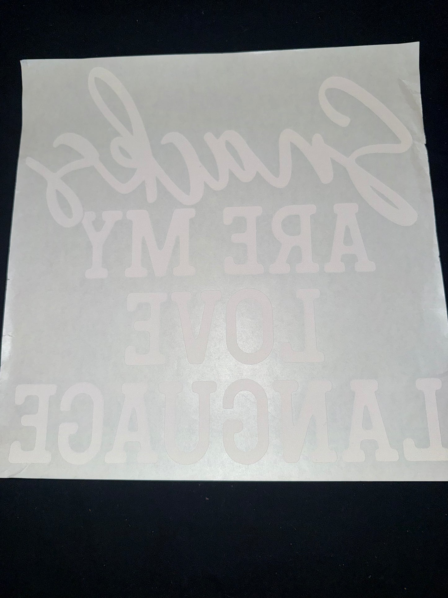 Screen Print Transfer #96 (Destash)
