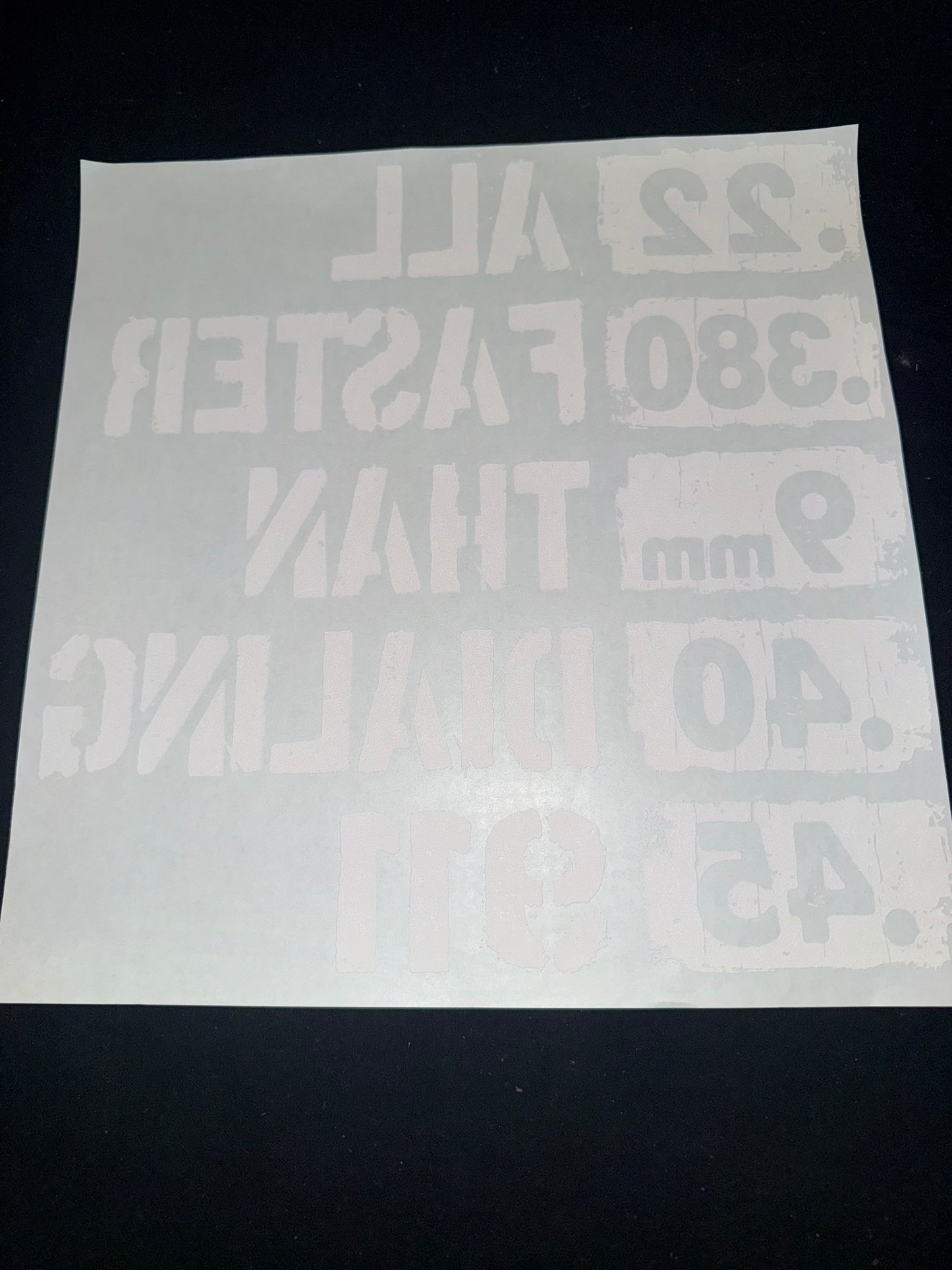Screen Print Transfer #91 (Destash)