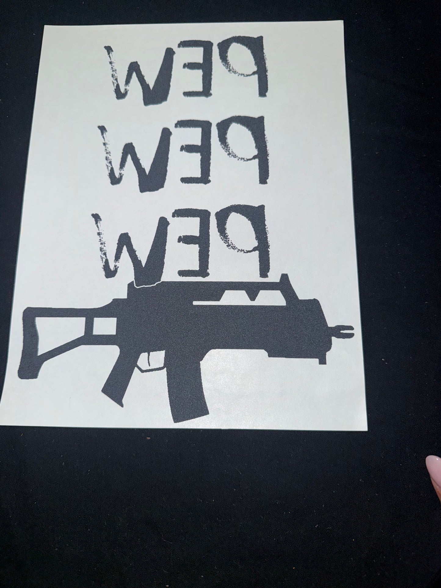 Screen Print Transfer #78 (Destash)