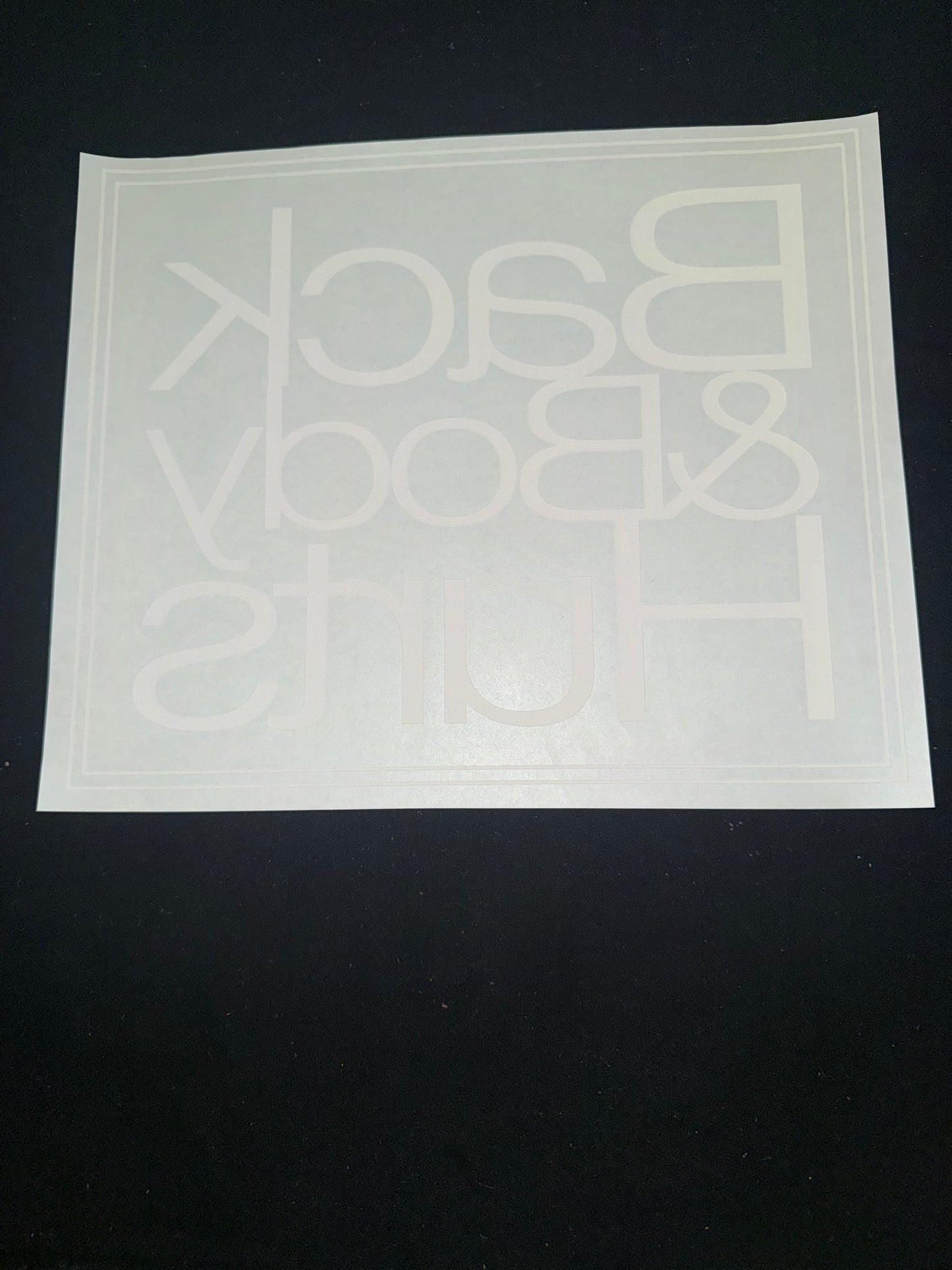 Screen Print Transfer #88 (Destash)