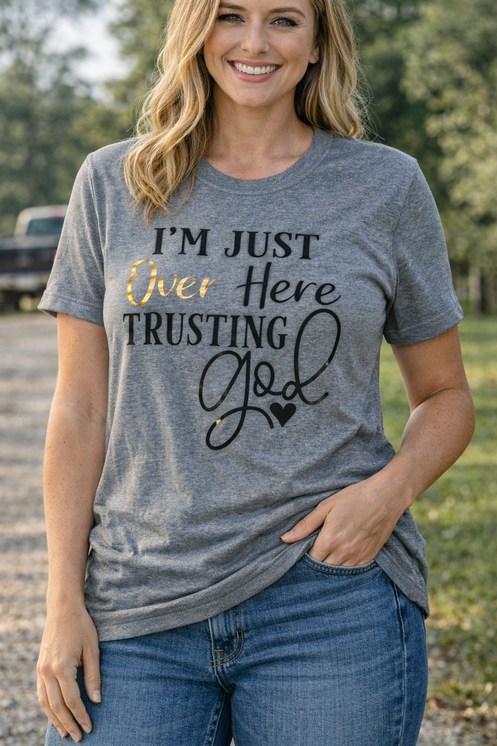 Iβm just out here trusting God π€π