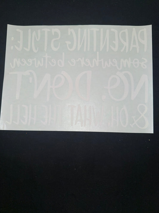 Screen Print Transfer #102 (Destash)