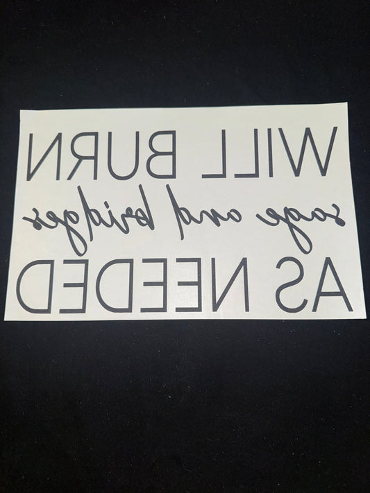 Screen Print Transfer #89 (Destash)