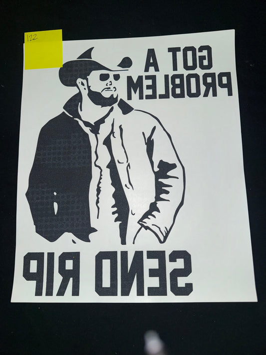 Screen Print Transfer #122 (Destash)