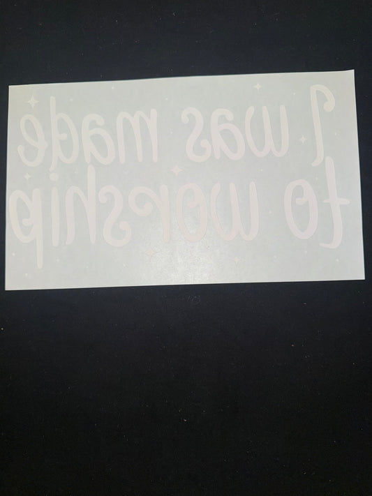 Screen Print Transfer #60 (Destash)