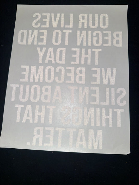 Screen Print Transfer #107 (Destash)