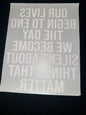 Screen Print Transfer #107 (Destash)