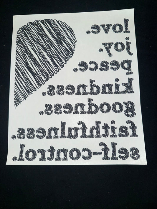 Screen Print Transfer #110 (Destash)