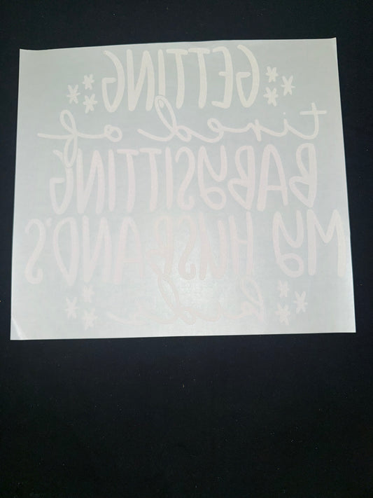 Screen Print Transfer #103 (Destash)