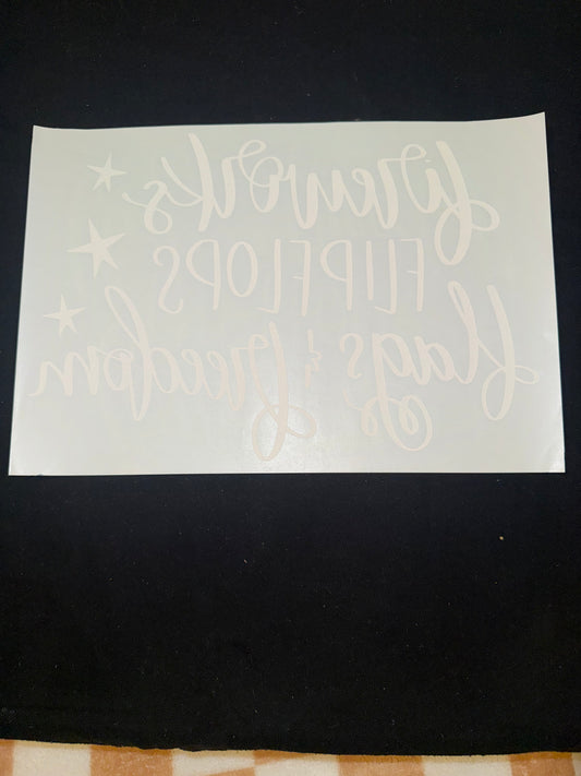 Screen Print Transfer #116 (Destash)