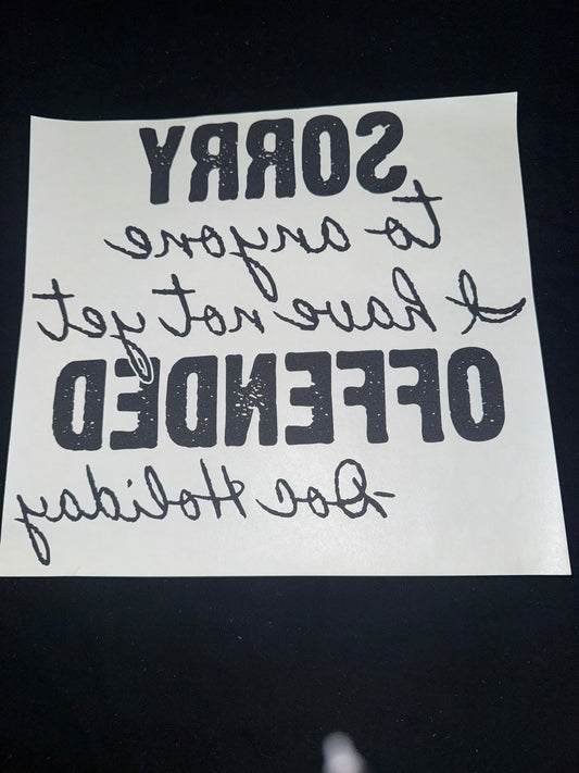 Screen Print Transfer #81 (Destash)
