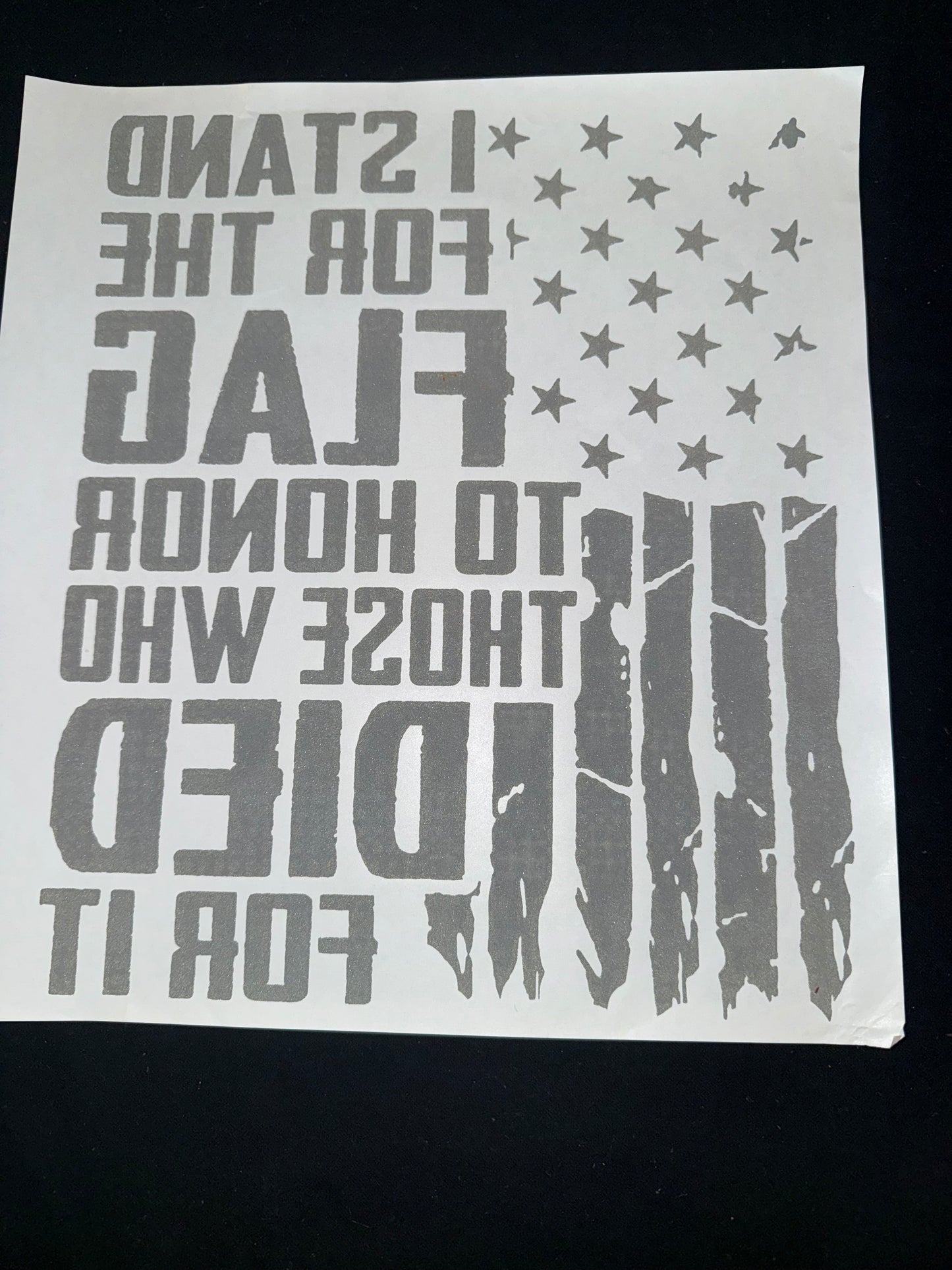 Screen Print Transfer #80 (Destash)