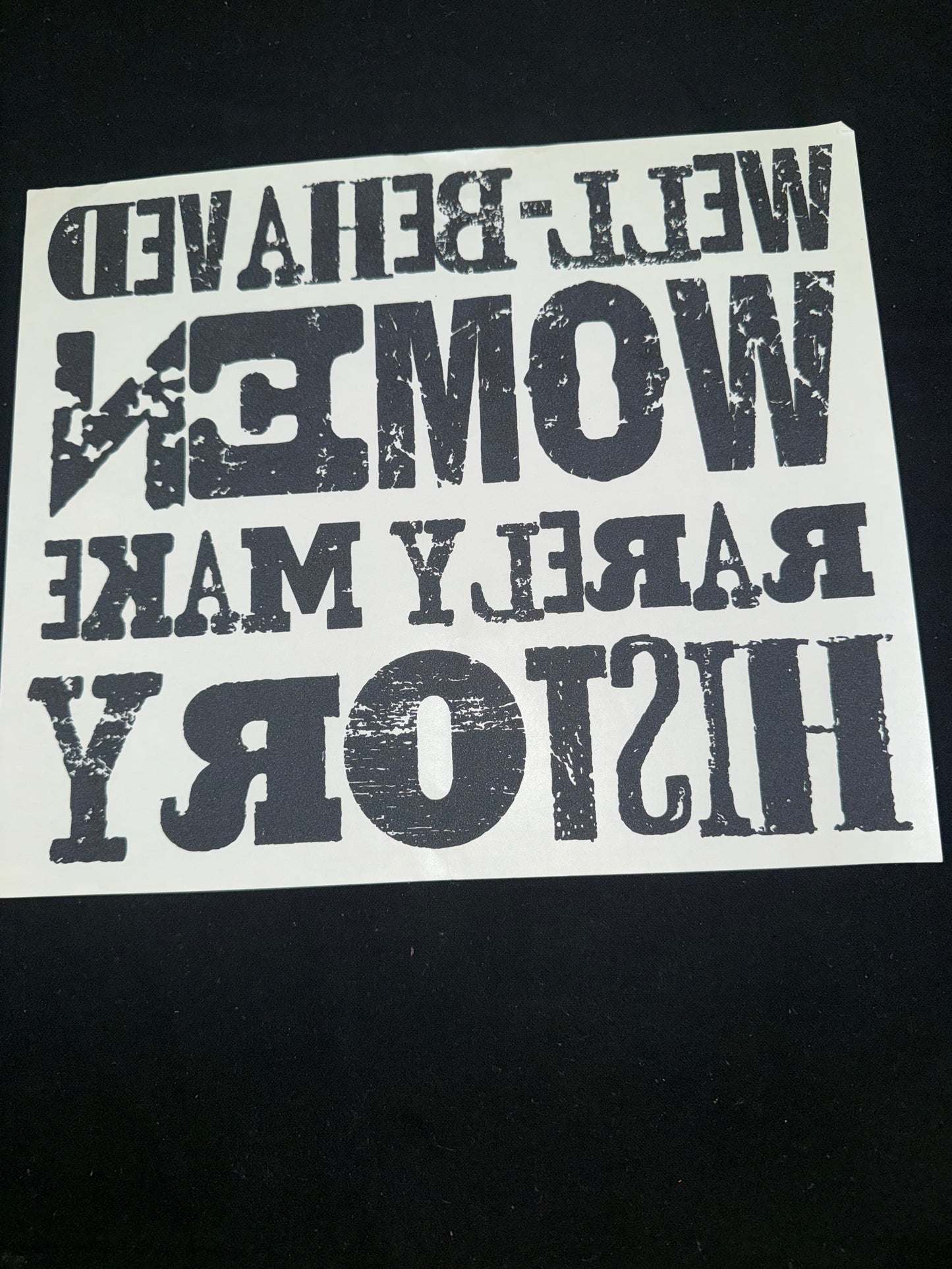 Screen Print Transfer #105 (Destash)