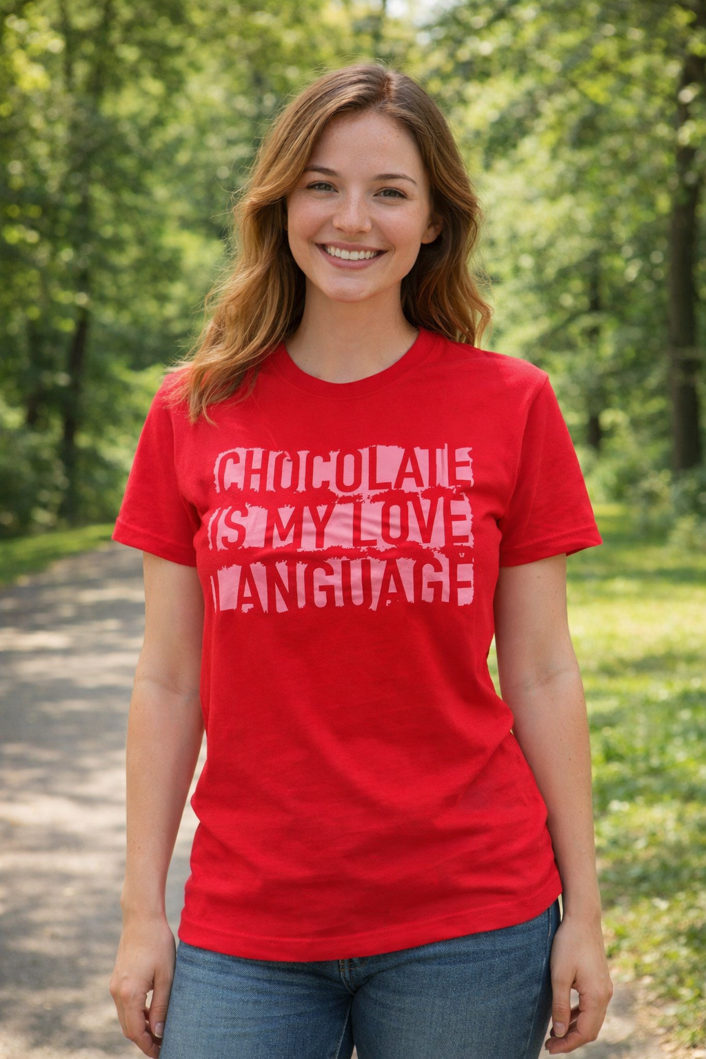 Chocolate Is My Love Language Tee 🍫💗