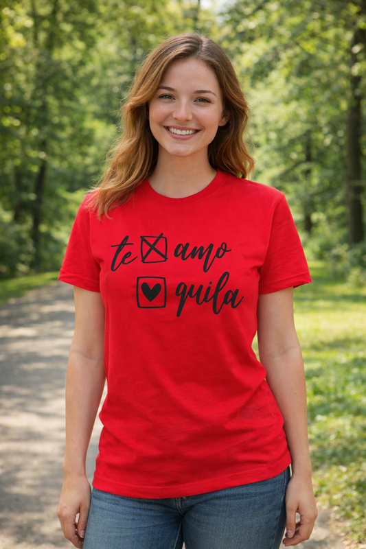 Te Amo / Tequila Tee ❤️🥃