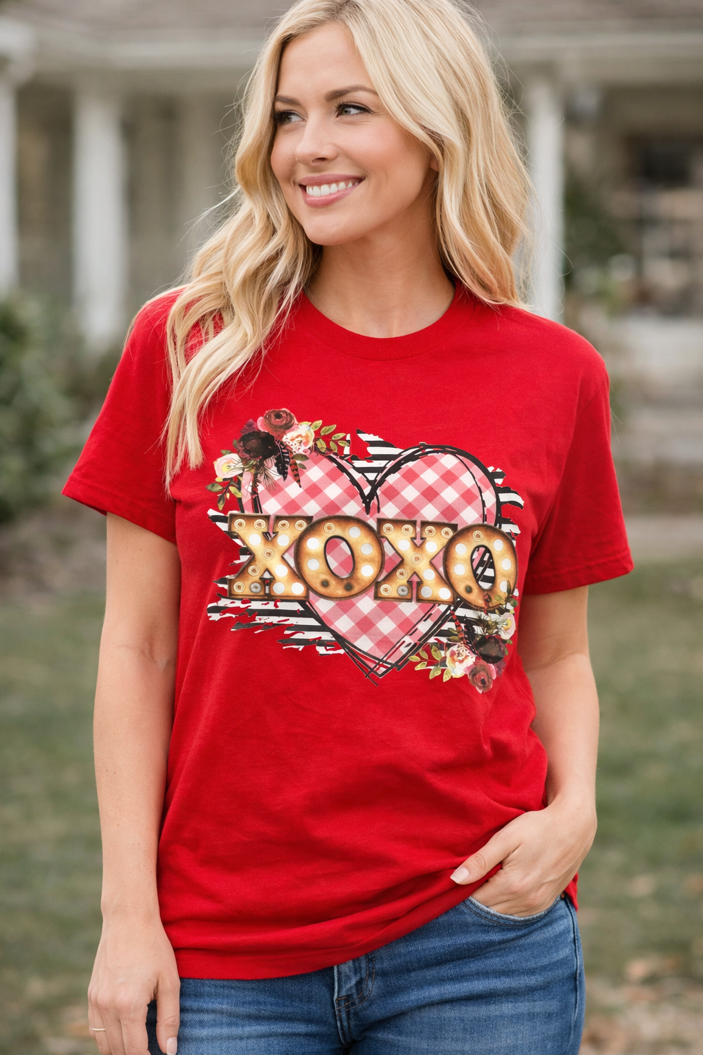 ❤️ XOXO Valentine Graphic Tee ❌🅾️❌🅾️