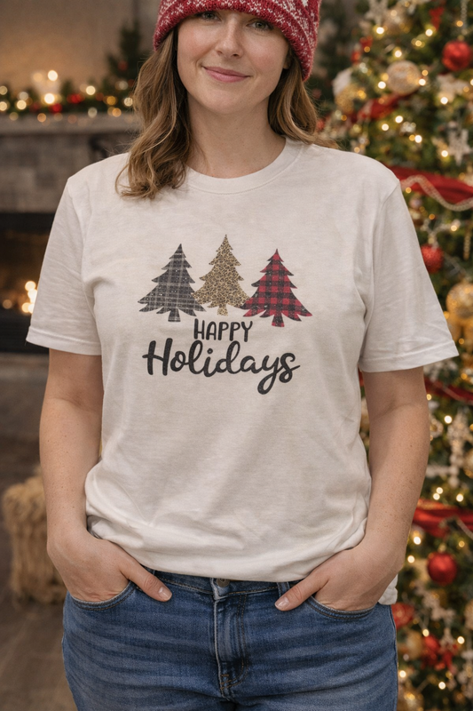 Happy Holidays Tree Tee