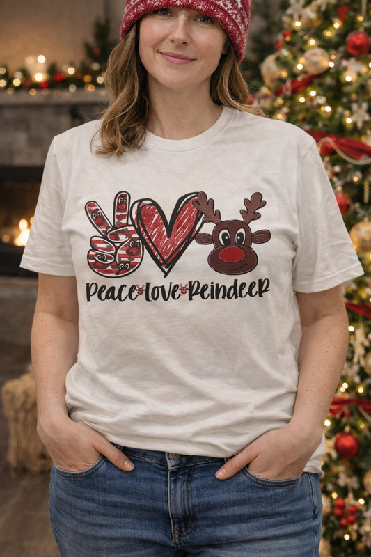 Peace Love Reindeer ✌🏼 💕 🦌