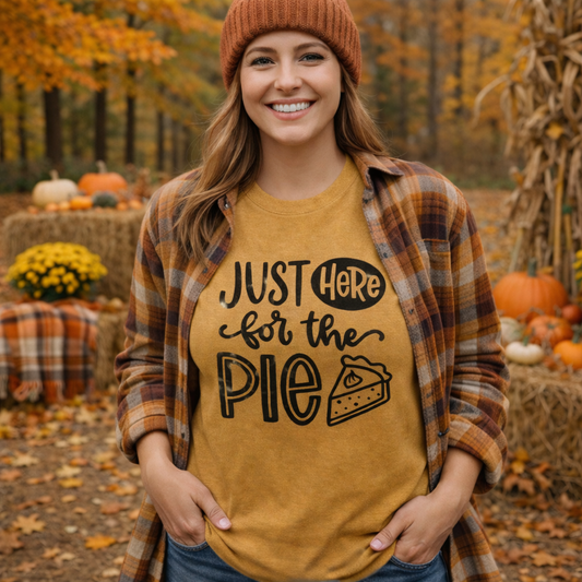 Just Here for the Pie 🥧 🍁
