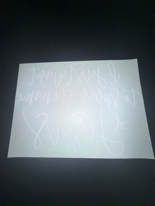 DTF Transfer #55 (Destash)
